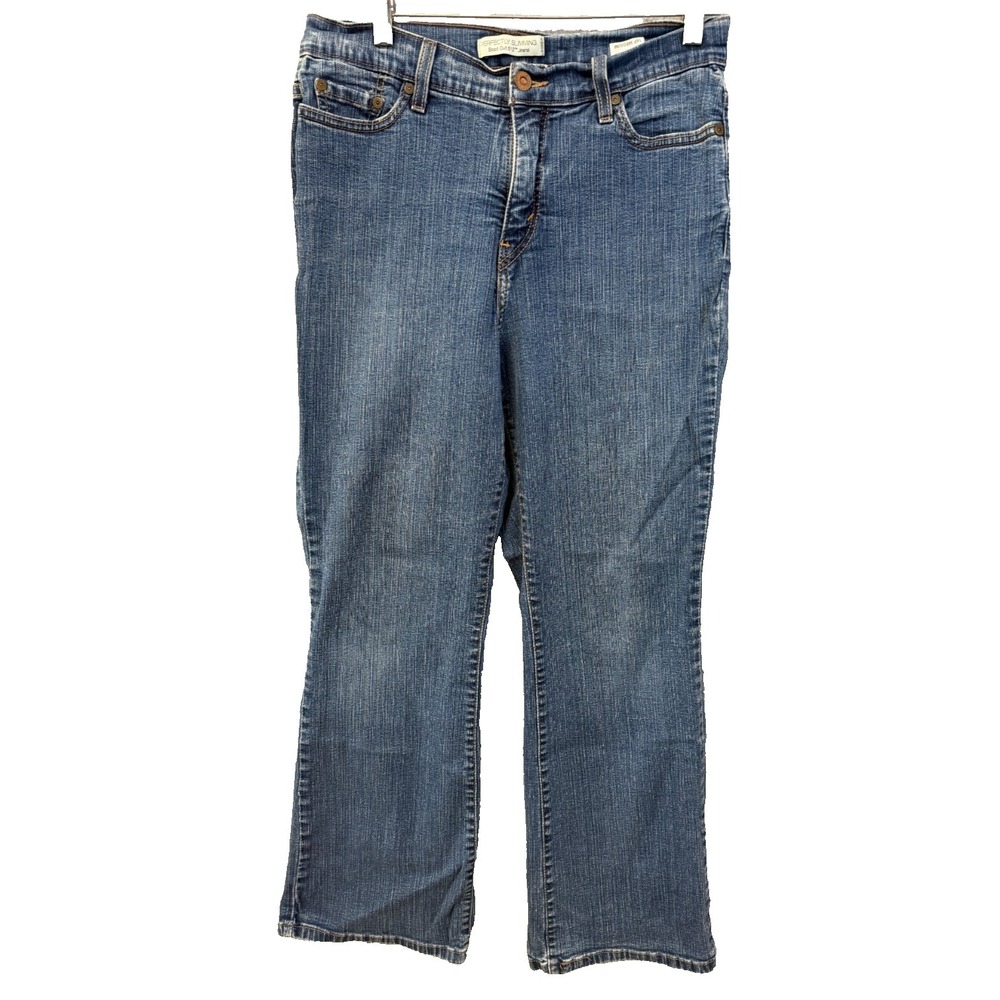 Levi's‎ Perfectly Slimming Boot Cut 512 Jeans Medium Wash Woman's Size 14P